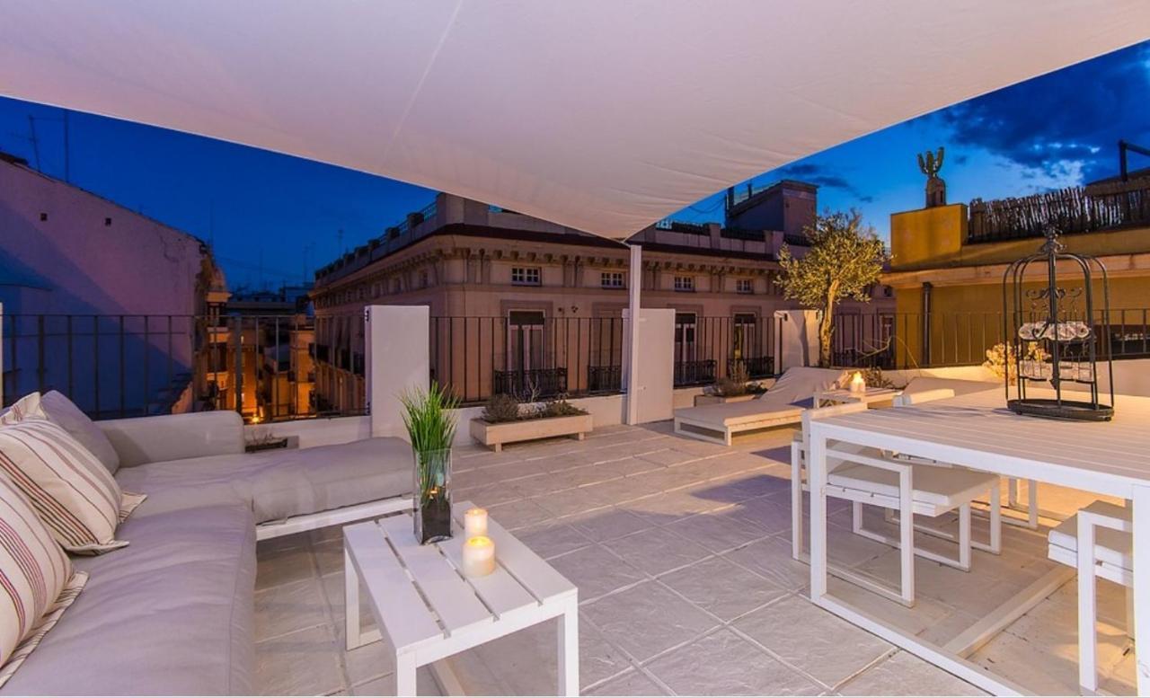 No Turistic Rental, Duplex Penthouse In The Historic Center, Valencia, Ideal For Those Looking To Stay In The City For A Season, Including Professionals And Students Exterior foto