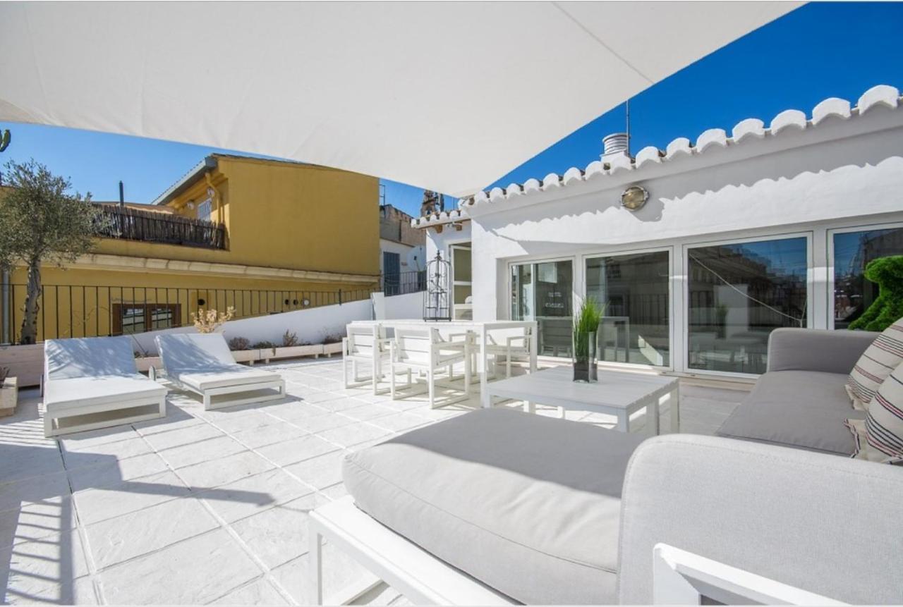 No Turistic Rental, Duplex Penthouse In The Historic Center, Valencia, Ideal For Those Looking To Stay In The City For A Season, Including Professionals And Students Exterior foto